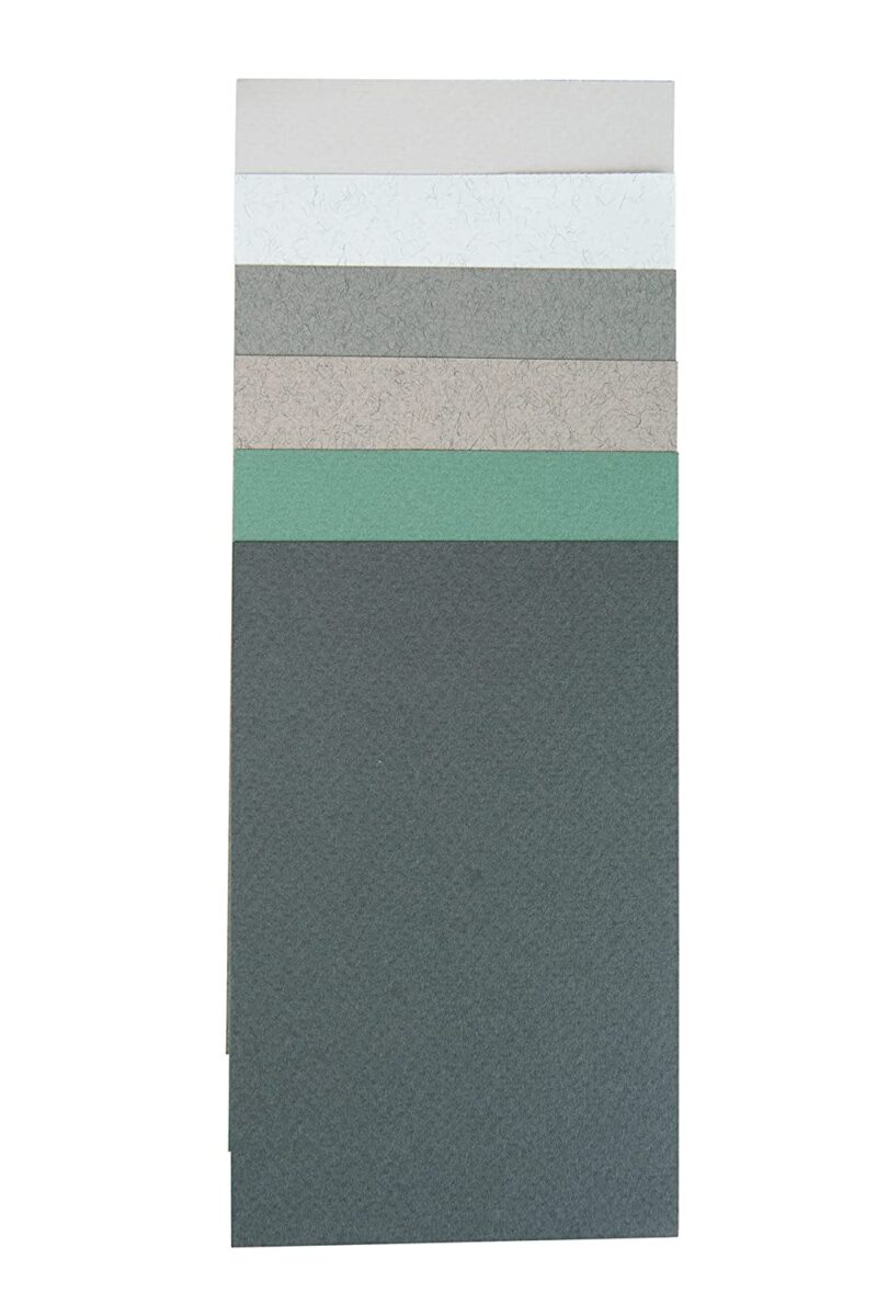 Brustro Artists' Pastel Paper Pad of 24 Sheets (160 GSM), Colour - Grey Tones, Size - A4 - Image 2