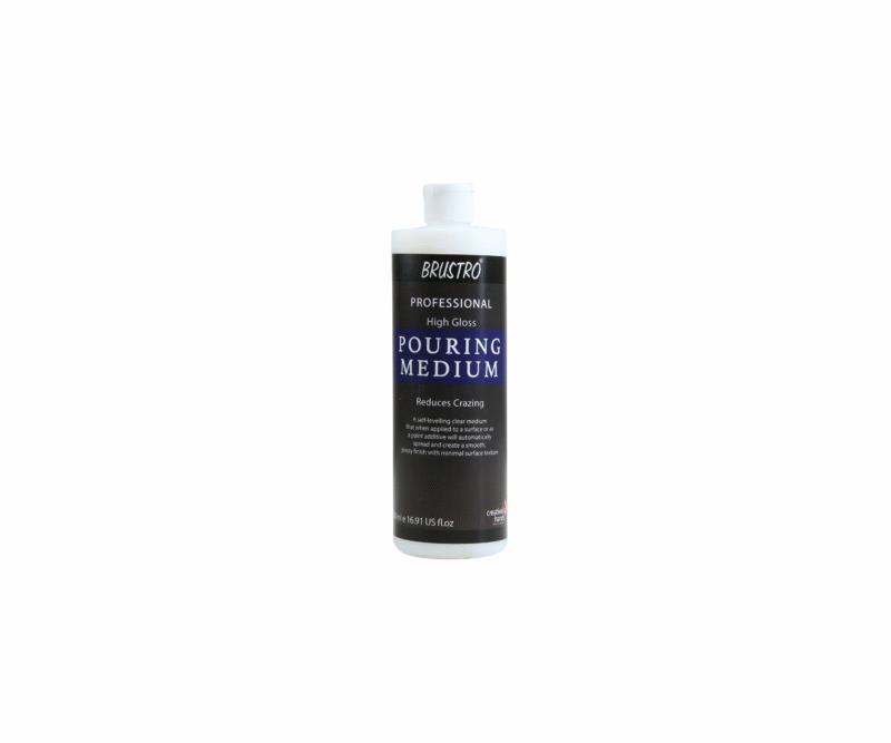 BRUSTRO Professional and High Gloss Pouring Medium 500 ml - Image 2