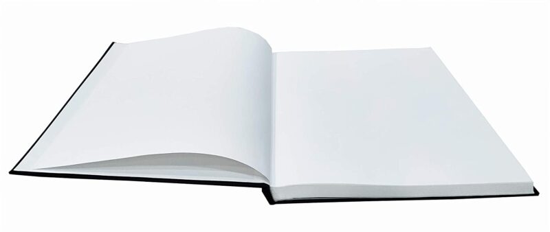 Brustro Artists Stitched Bound Sketch Book, A4 Size, 156 Pages, 90 GSM