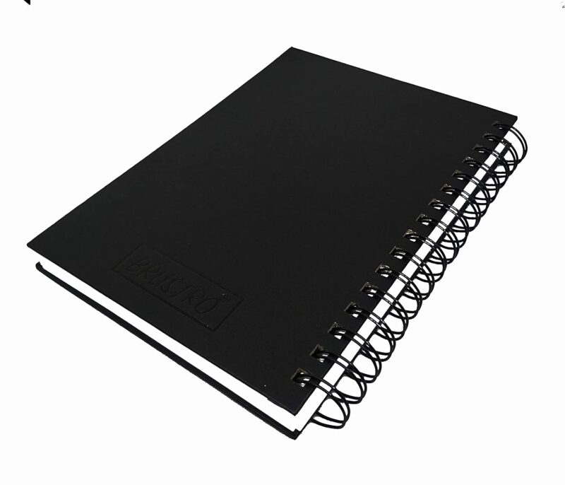 Brustro Artists Sketch Book Wiro Bound A5 Size ( 14.8 CM x 21 CM ), 116 Pages,160 GSM (Acid Free) - Image 3
