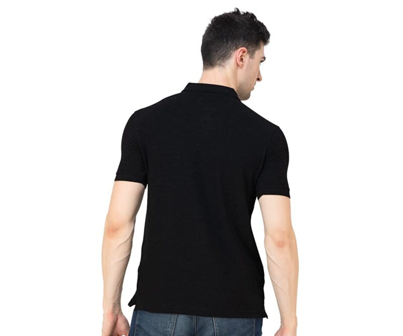 Brustro T-Shirt Regular fit 100% Cotton Unisex- Black Colour (Size -Large)