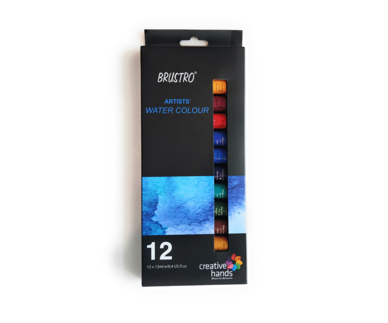BRUSTRO Artist's Watercolour Paint | Set of 12 Colours X 12ML Tubes | Ideal for Landscape, Portrait, Paper, Painting, Artist, Professional watercolor, Transparent Colors, Painting Dry & Wet, Fine Art - Image 7