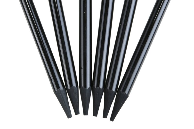 Brustro Woodless Charcoal Pencil Set of 6 (3 Soft, 2 Medium, 1 Hard) - Image 5