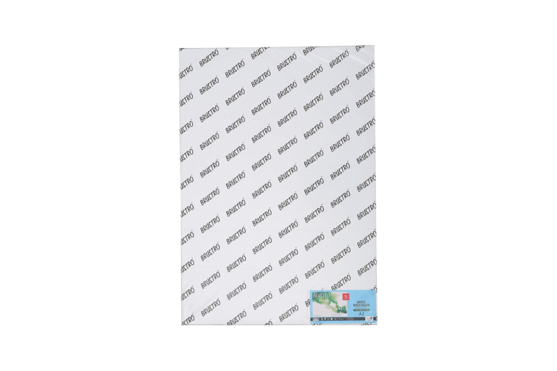 Brustro Artists’ Watercolour paper 100% cotton HP 300 Gsm A2 (5 Sheets) - Image 2