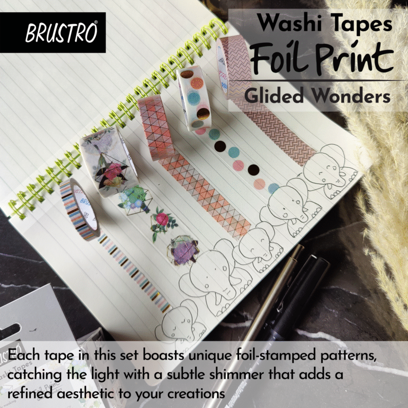 Brustro Washi Tape Bundle - Image 9