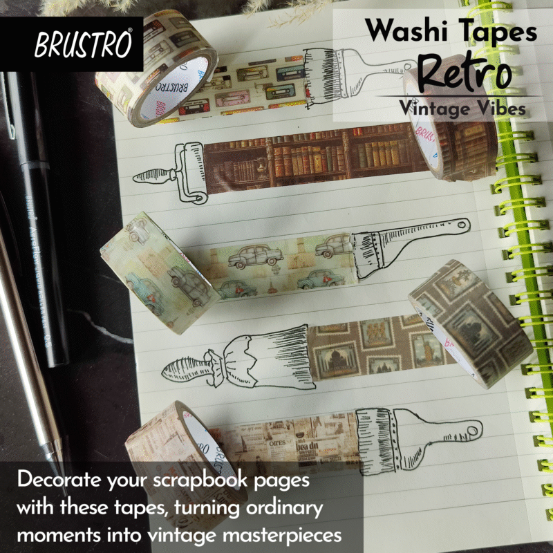 Brustro Washi Tape Bundle - Image 11