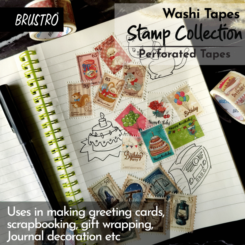 Brustro Washi Tape Bundle - Image 8