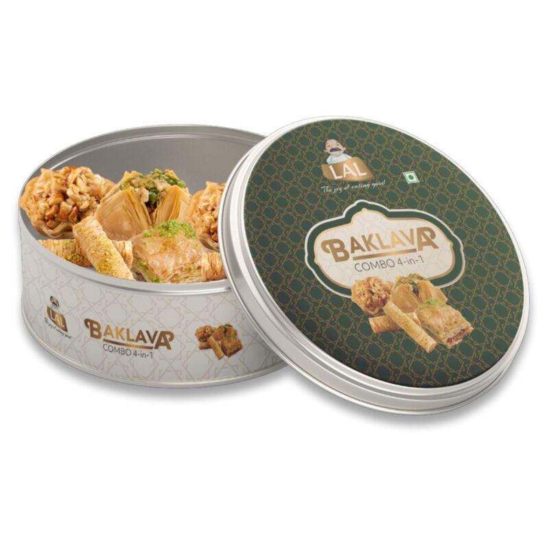 Lal Sweets Baklava Tin 400g - Image 5