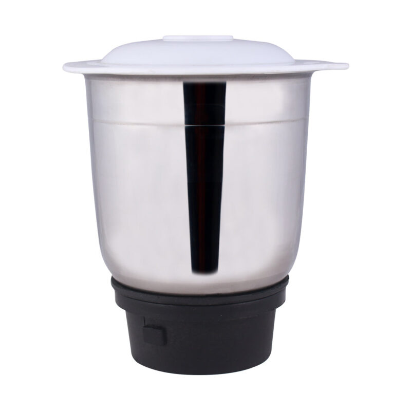 Wonderchef Vietri Mixer Grinder 500W With 3 Stainless Steel Jars (White & Blue) - Image 2