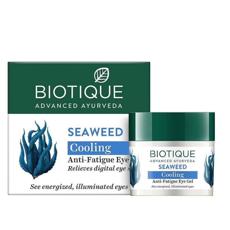 Biotique Bio Seaweed Revitalizing Anti Fatigue Eye Gel (15 gm) - Image 9