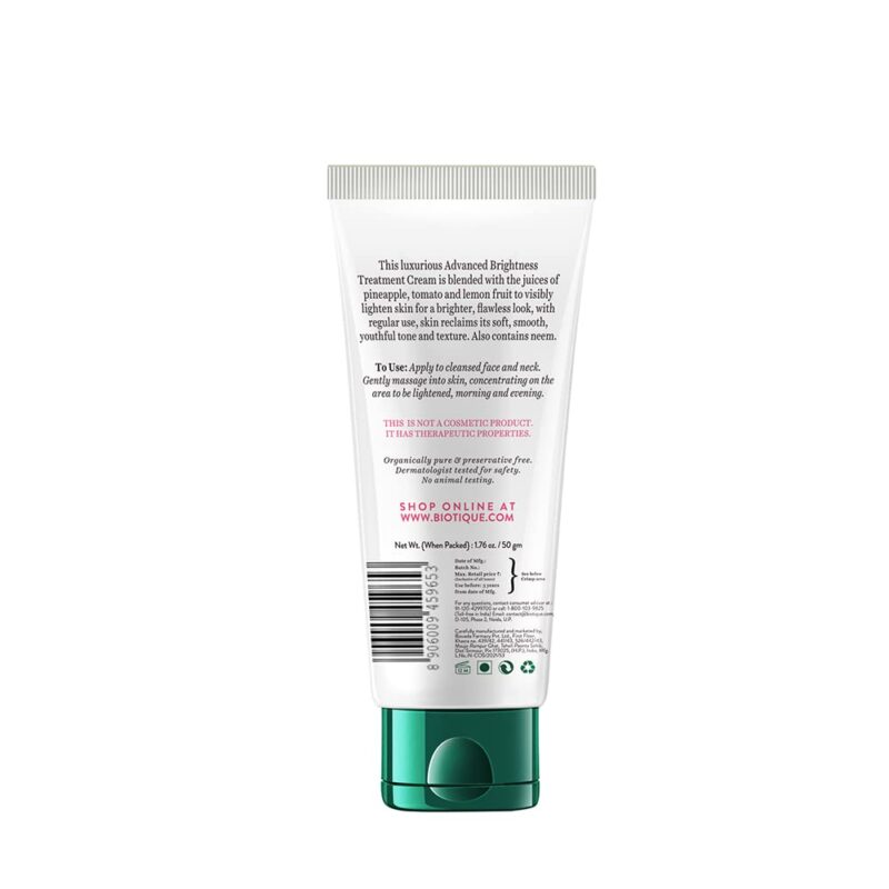 Biotique Face Glo Advance Brightening Fruit Cream (50 gm) - Image 2