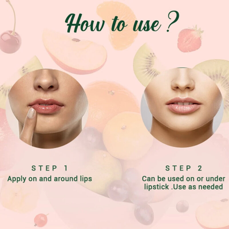 Biotique Fruit Brightening Lip Balm (12 gm) - Image 6