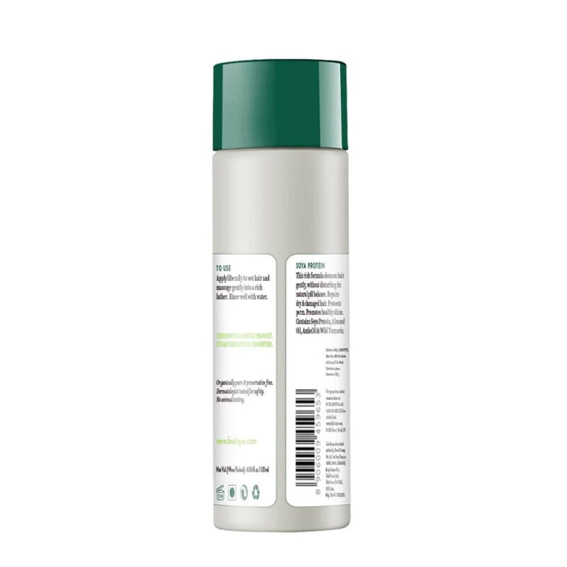 Biotique Soya Protein Intense Repair Shampoo for Dry, Damaged & Color Treated Hair - Image 2