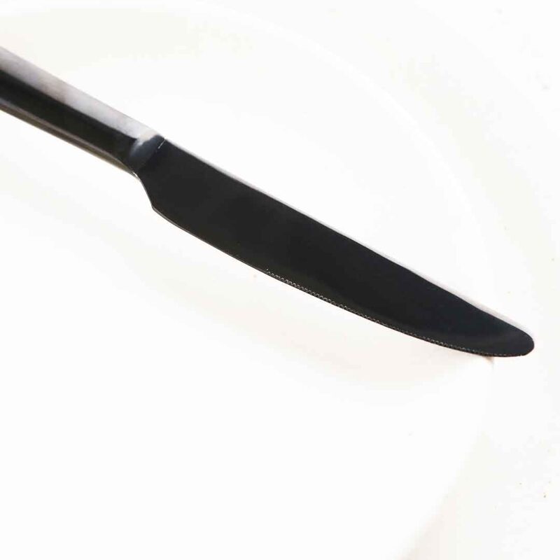 Roma Dinner Knife - Black - Set of 2pcs - Image 3