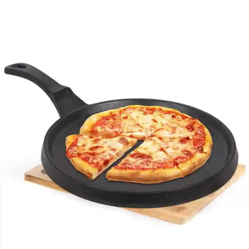 CASTrong Cast Iron Tawa,Pre-seasoned, Nonstick, 100% Pure, Toxin-free, Induction, 25.5cm, 2.2kg - Image 15