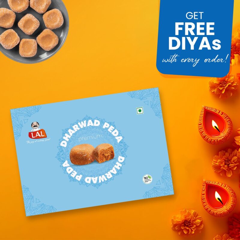 Lal Sweets Dharwad Peda - 400gm - Image 2