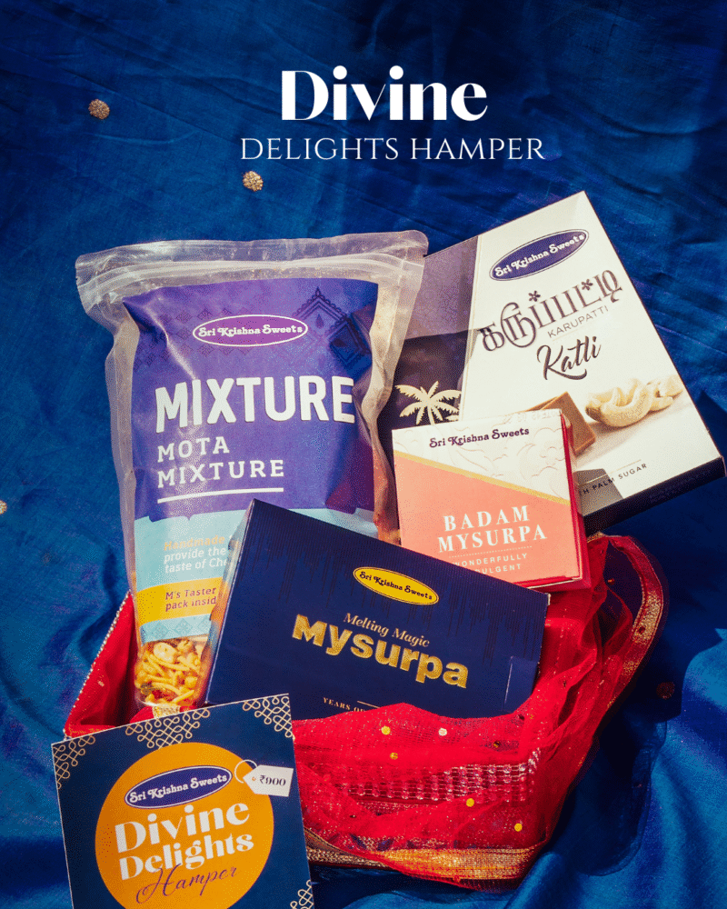 Sri Krishna Sweets Divine Delights Hamper + Kai Murukku - Image 2