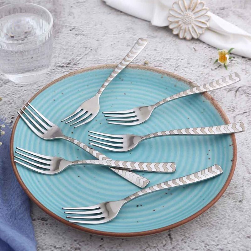 Roma Dinner Fork - Laser Etching - Set of 6 pcs - Image 2