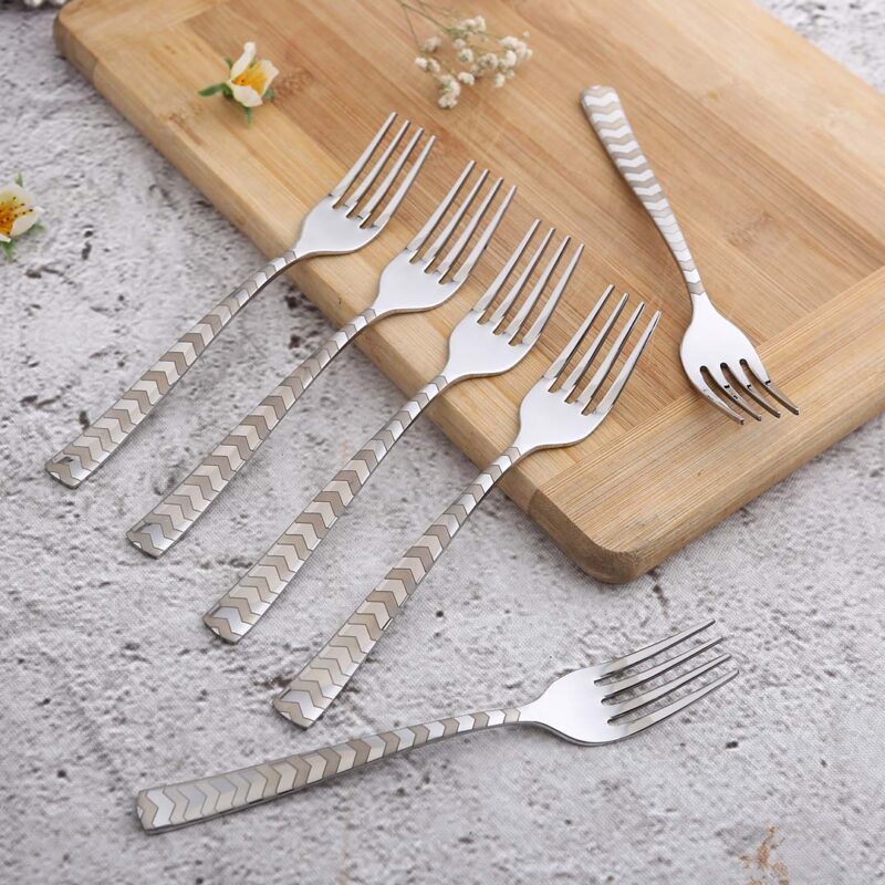 Roma Dinner Fork - Laser Etching - Set of 6 pcs - Image 6