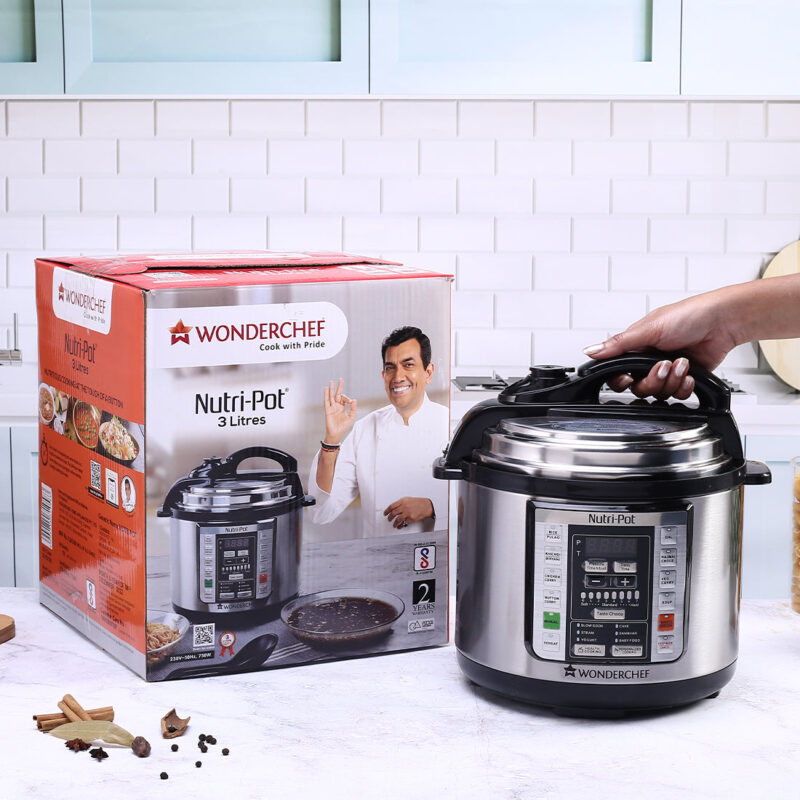 Nutri-Pot 3L Electric Pressure Cooker with 7-in-1 Functions - Image 7