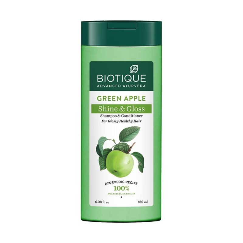 Green Apple Shine & Gloss Shampoo & Conditioner For Glossy Healthy Hair