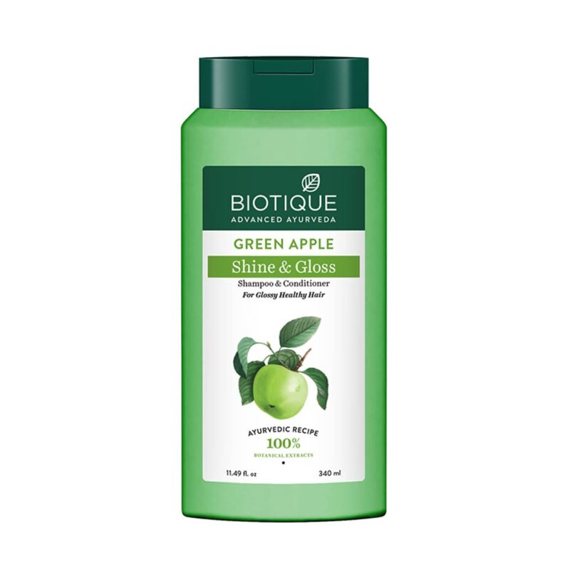 Green Apple Shine & Gloss Shampoo & Conditioner For Glossy Healthy Hair