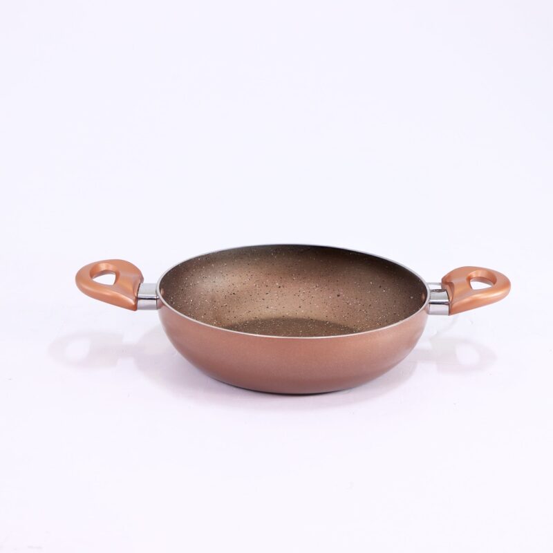 Wonderchef Renewed Ruby Plus Aluminium 24cm Wok (Without Lid) | Non-stick | Induction Use | PFOA/Heavy Metals Free - Image 2