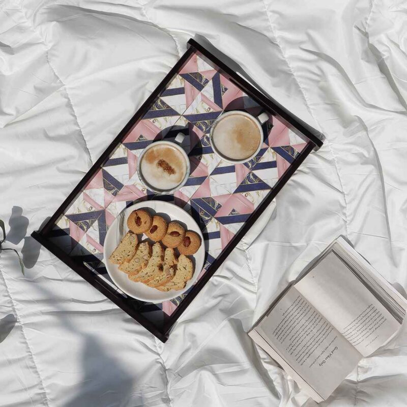 Casablanca Marble Mosaic Tray - Medium - Image 7