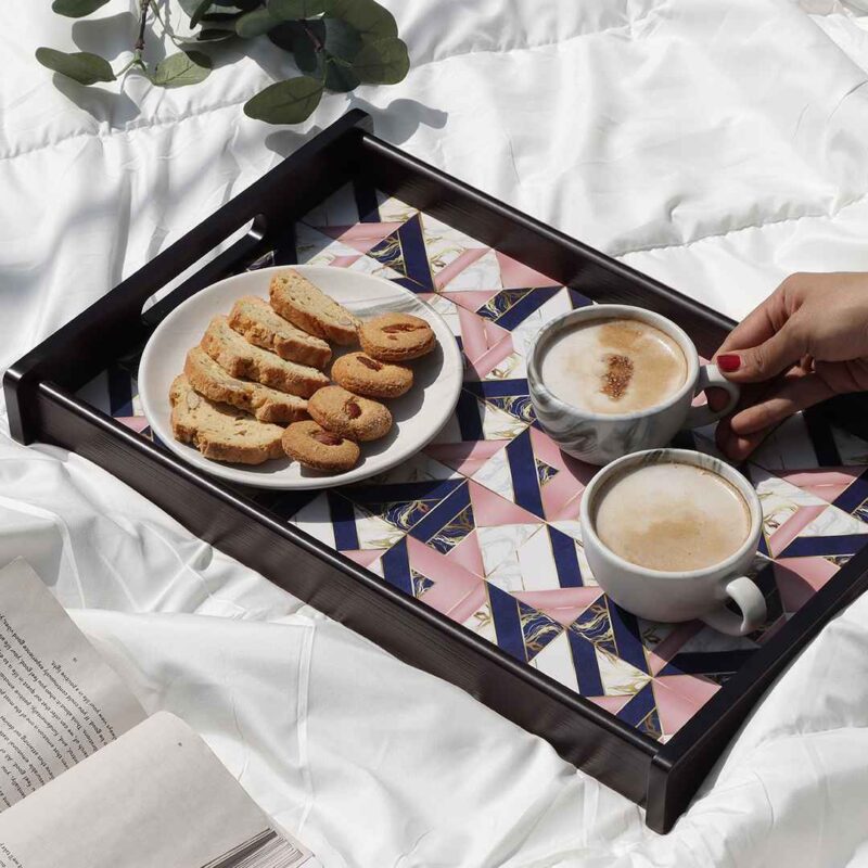 Casablanca Marble Mosaic Tray - Large - Image 7