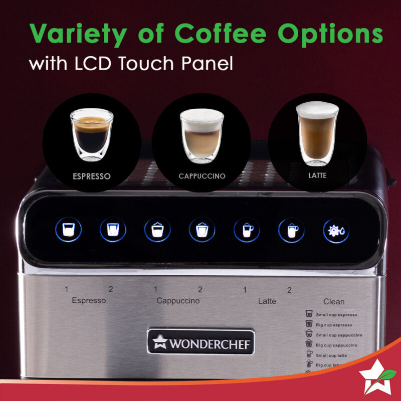 Regenta Automatic Coffee Maker, 20-bar with Auto-Frother, 2 Year Warranty - Image 3