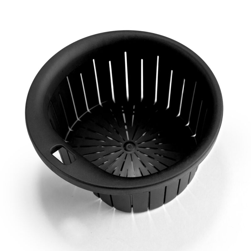 Chef Magic Strainer Basket | Use for Straining, Steaming | Made from Food-grade Material | Black - Image 3