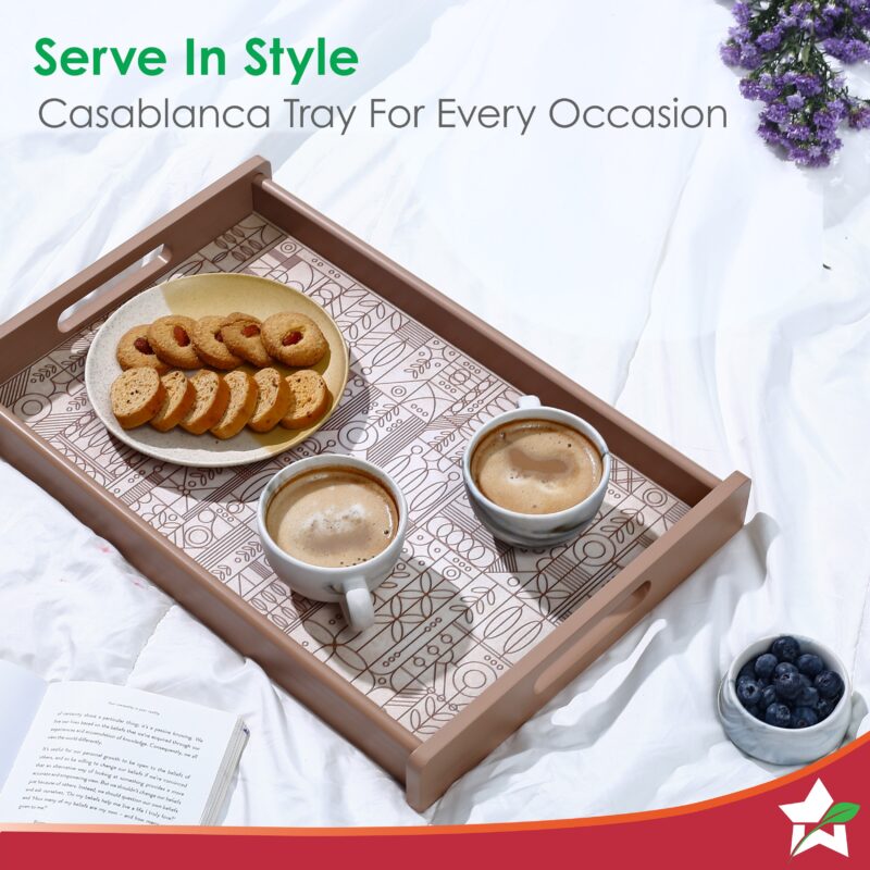 OTG & Wooden Tray Gift Combo | 19L OTG | Bake Breads and Cakes | Time Control upto 60 Mins | Temperature Control upto 250⁰ | Heat Resistant Window, Removable Crumb Tray | 2 Year Warranty - Image 4