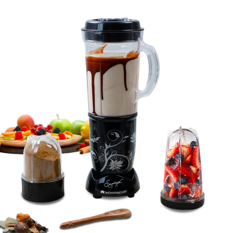 Wonderchef Renewed Nutri-blend | 400W | 22000 RPM | 100% Full Copper Motor | SS Blades | 3 Unbreakable Jars - Image 9
