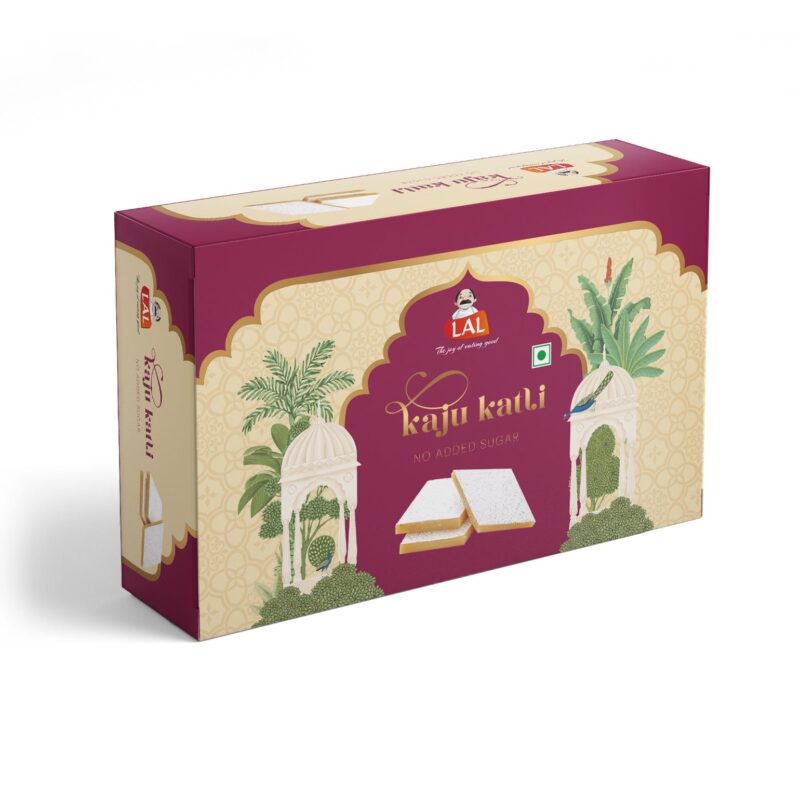 Lal Sweets Sugar Free Kaju Katli 400g - Image 4