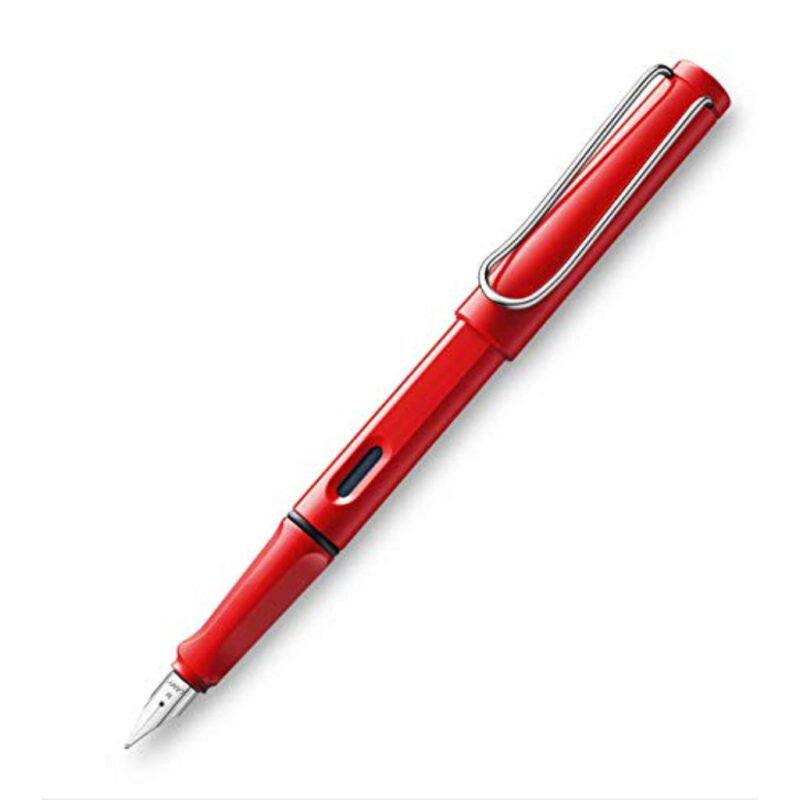 Lamy safari Fine Nib Fountain Pen with Converter Z28 - Blue Ink, Pack Of 1