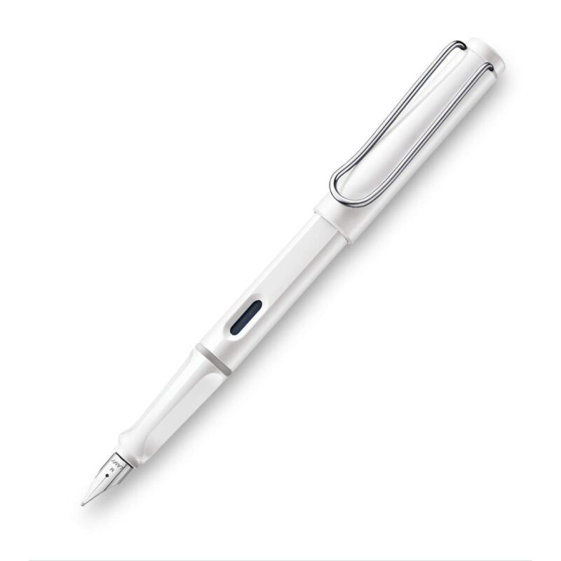 Lamy Safari Broad Tip Fountain Pen With Converter Z 28 - Blue Ink, Pack Of 1
