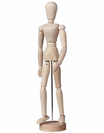 Brustro Artists' Human Manikin 8" - Female - Image 2