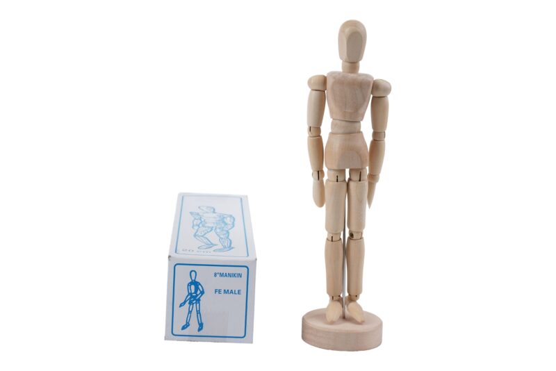 Brustro Artists' Human Manikin 8" - Female - Image 3