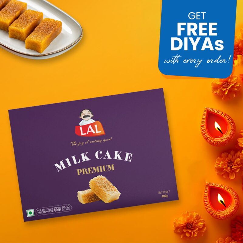 Lal Sweets Milk Cake - 400gm - Image 2