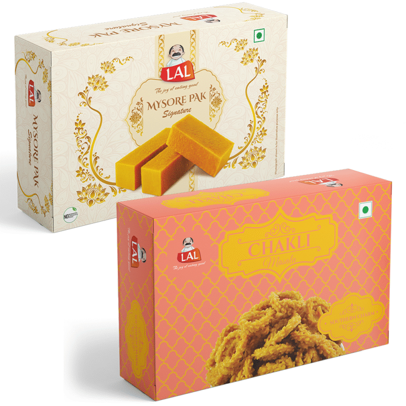 Mysore pak signature 400g and Chakli masala 250g - Image 2