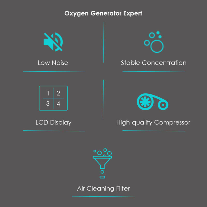 Portable Oxygen Concentrator Machine - 5 Litres (Medical Supply Equipment) - Image 3