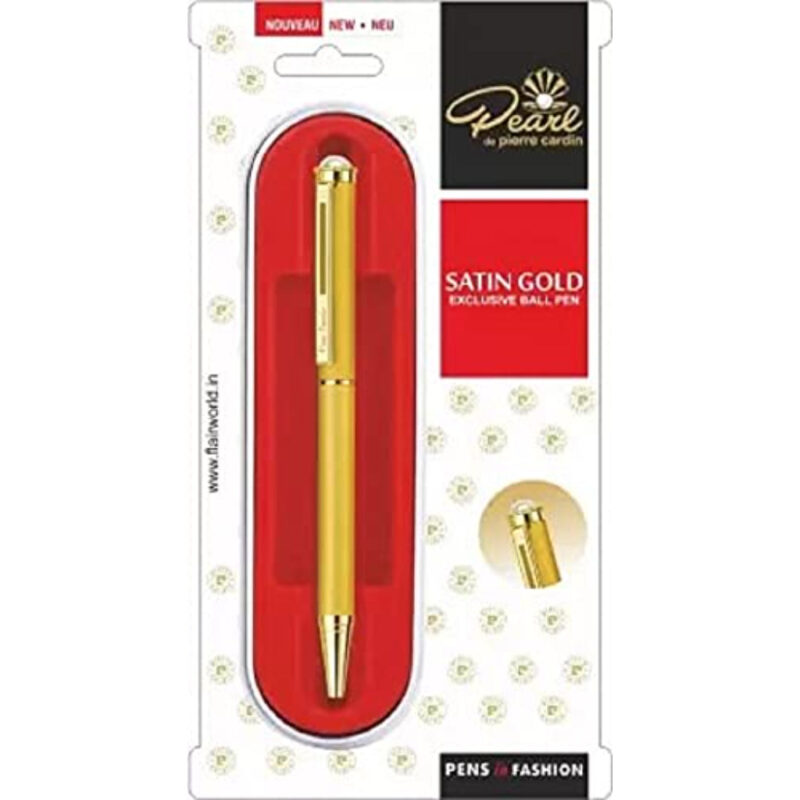 Pierre Cardin Jewel Titanium Finish Exclusive Ball Pen - Blue, Pack Of 1