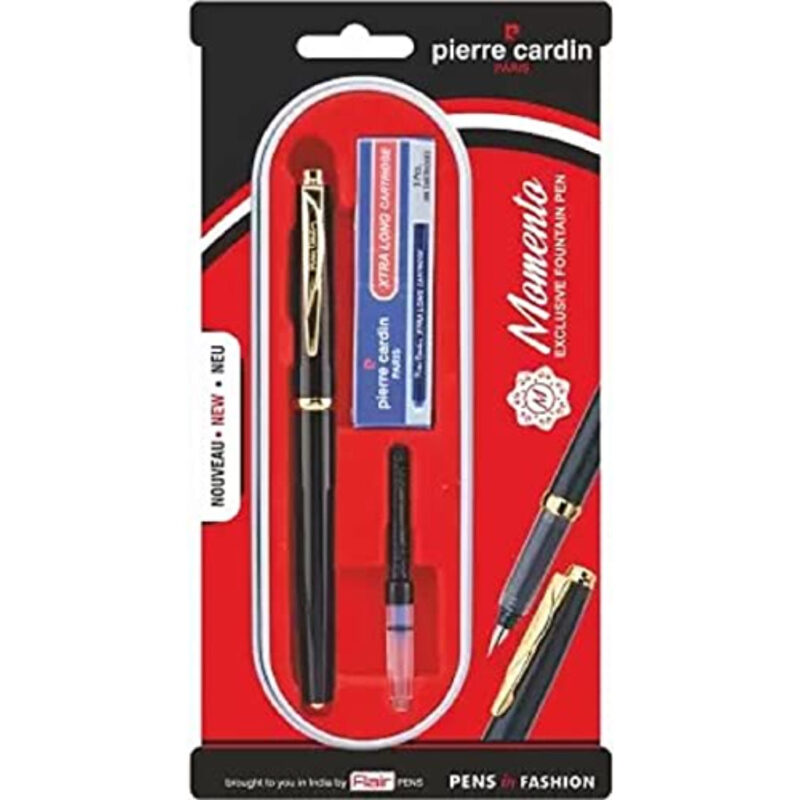 Pierre Cardin Momento Exclusive Fountain Pen - Blue, Pack of 1