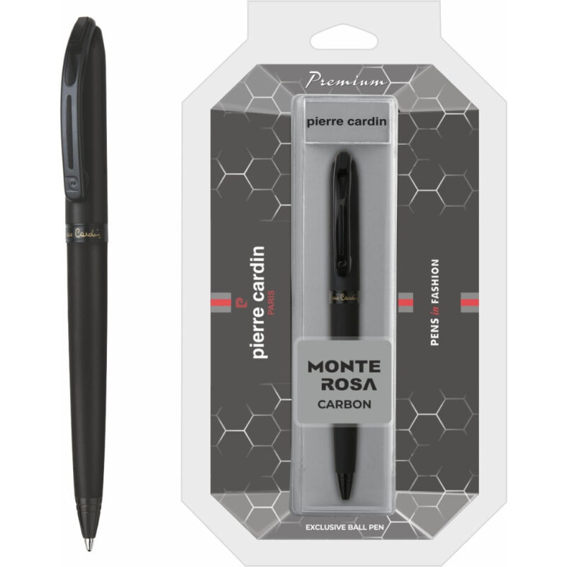 Pierre Cardin Monte Rosa Carbon Exclusive Ball Pen - Blue, Pack Of 1