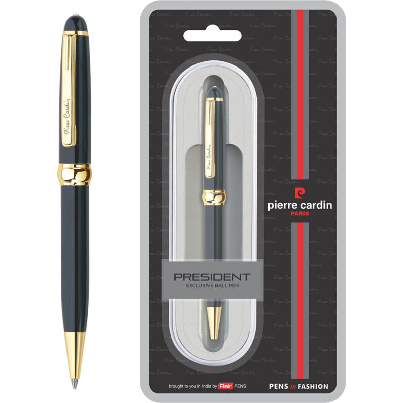 Pierre Cardin President Ball Pen - Blue, Pack Of 1