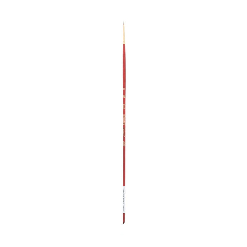 Princeton Heritage Long Handle Round Paint Brush (Size-0)