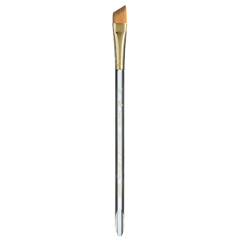 Princeton Heritage Short Handle Angle Wash Paint Brush (Size-1/2 Inches)
