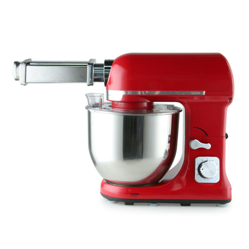 Crimson Edge Die-cast Stand Mixer Pasta Roller - Image 4