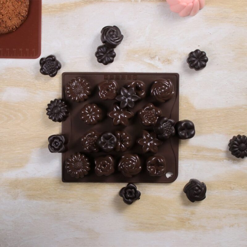 Pavoni Platinum Silicone Choco-Ice Bouquet Mould - Image 10