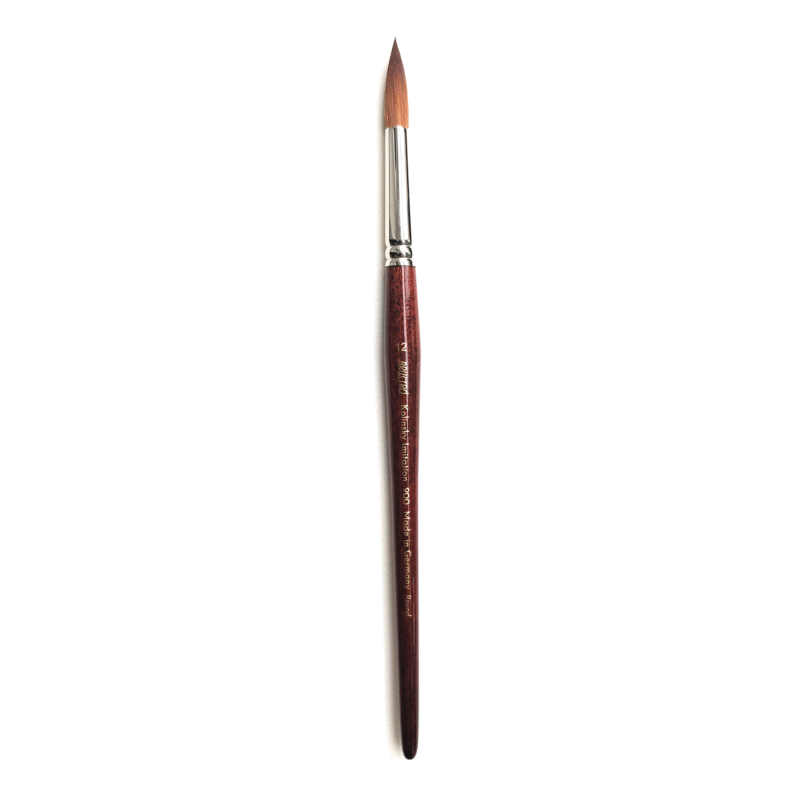 Brustro Kolinsky Imitation Watercolour Round Brush Size 12